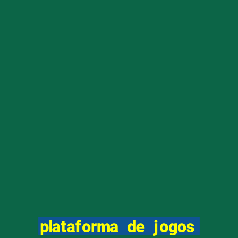 plataforma de jogos com deposito de 1 real